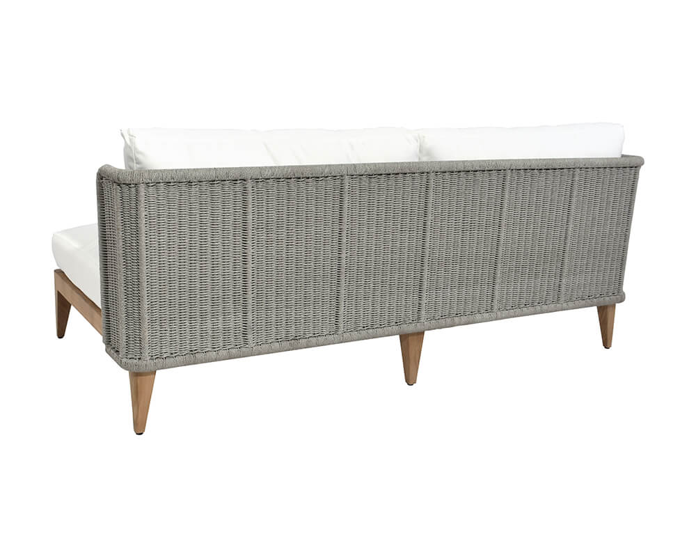 SUNPAN Ibiza 2 Seater Sofa Natural - Stinson White 109497 newmarket