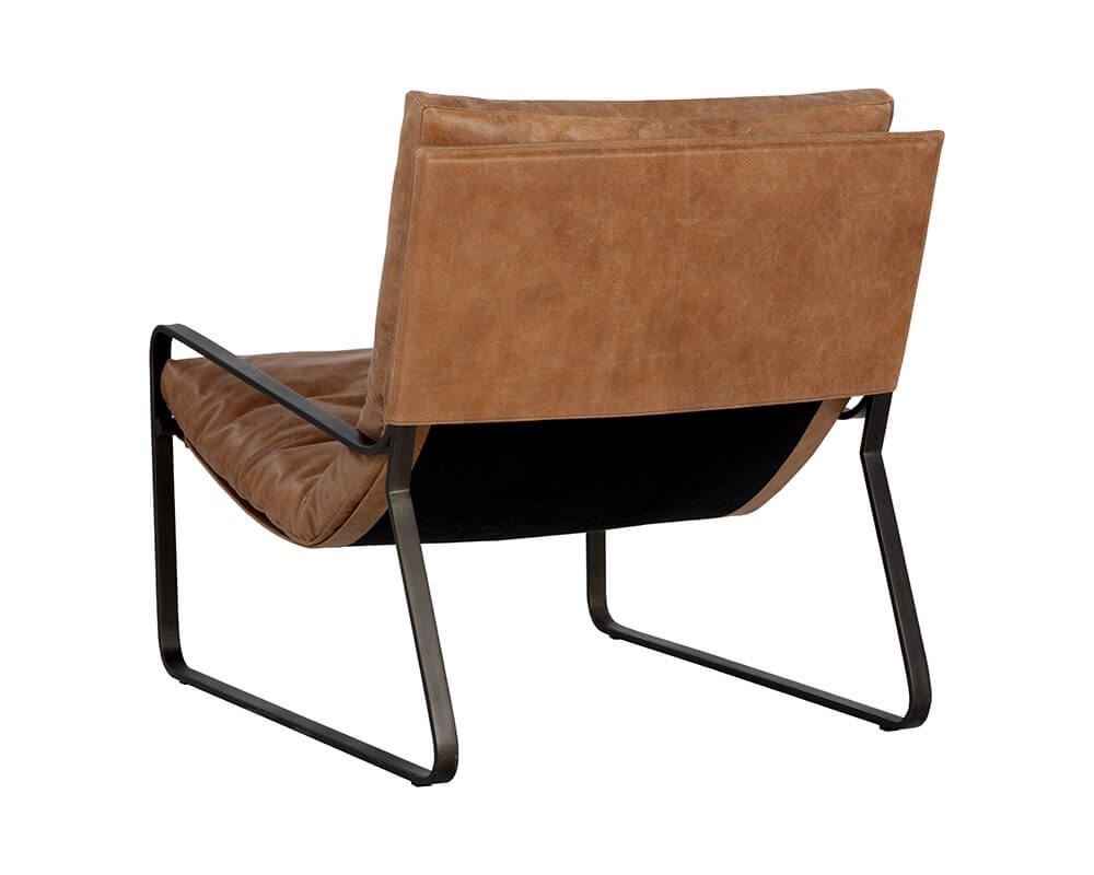 SUNPAN Zancor Lounge Chair - Tan Leather 109559 king city
