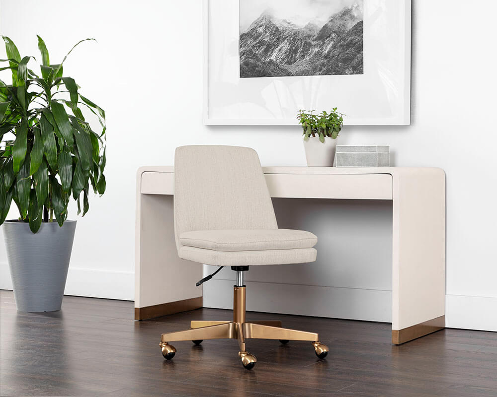 SUNPAN Berget Office Chair - Mina Ivory 109793 monton