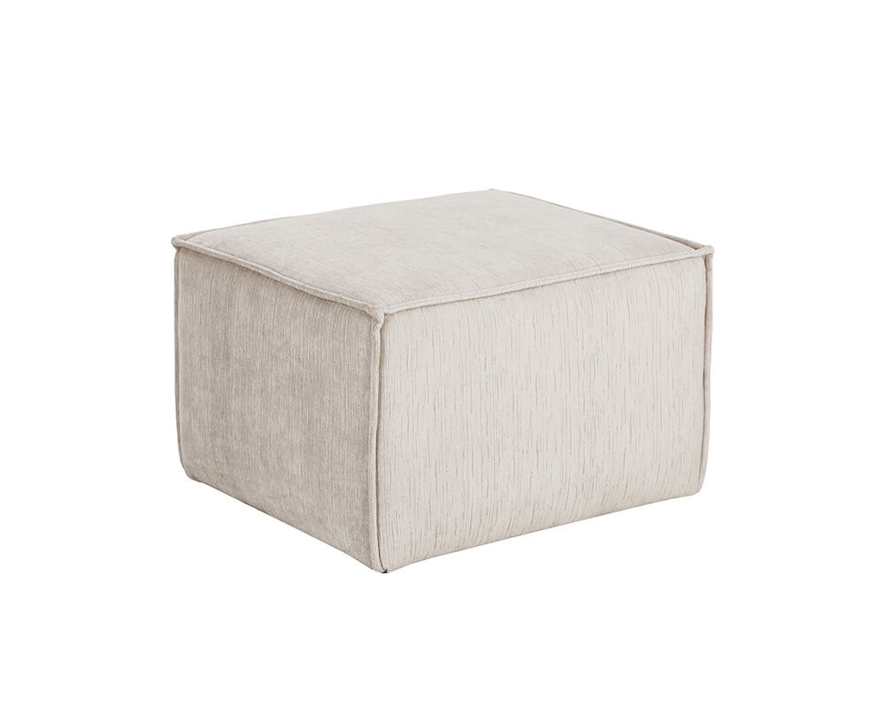 SUNPAN Calista Ottoman Small - Navarro Stone 109866 windsor