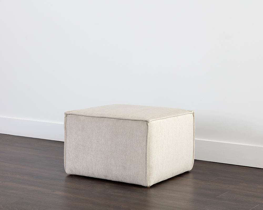 SUNPAN Calista Ottoman Small - Navarro Stone 109866 windsor