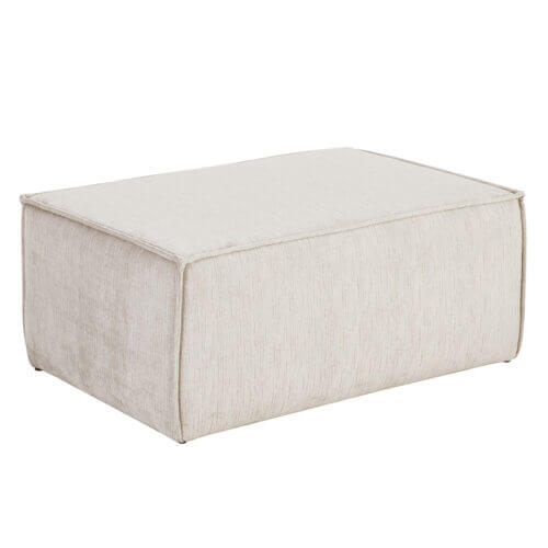SUNPAN Calista Ottoman Large - Navarro Stone 109867 waterloo