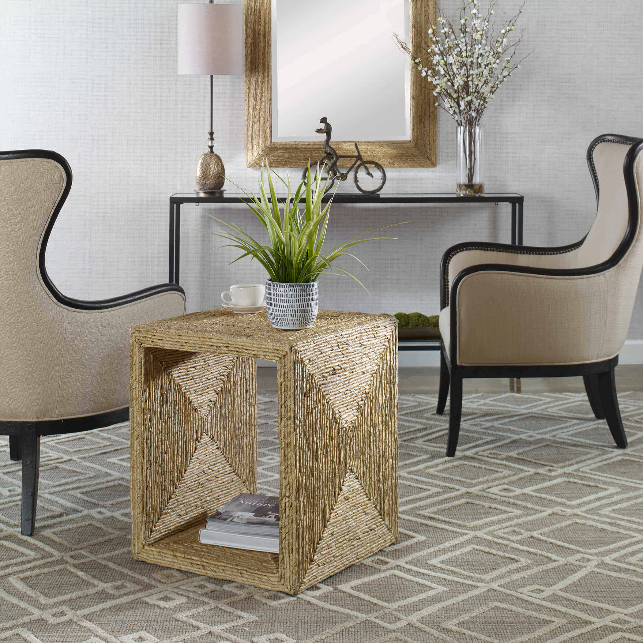 UTTERMOST RORA SIDE TABLE 25205 collingwood