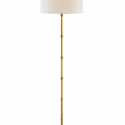 BETHEL GOLD LEAF METAL FRAME FLOOR LAMP JFL93KT-GT newmarket