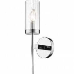 BETHEL CHROME FRAME WALL SCONCE MU27W17CH niagara