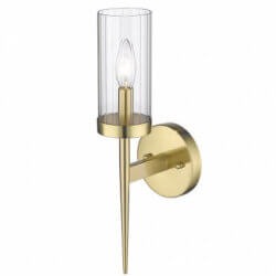 BETHEL GOLD FRAME WALL SCONCE MU27W17G