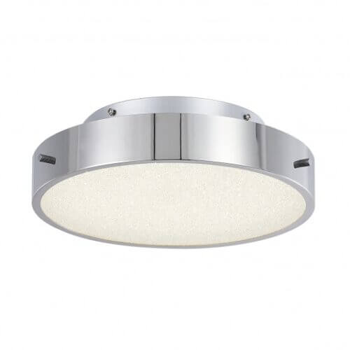 BETHEL CHROME FRAME LED FLUSH MOUNT FT102FM12CH oakville