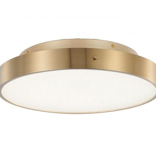 BETHEL BRASS FRAME LED FLUSH MOUNT FT103FM16BR newmarket