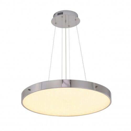 BETHEL CHROME FRAME LED CHANDELIER FT101C24CH burlington