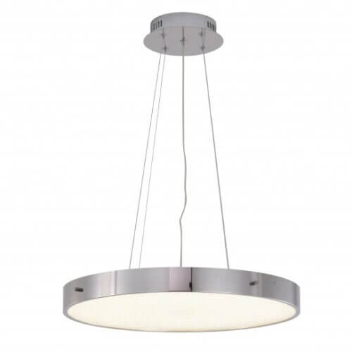 BETHEL CHROME FRAME LED CHANDELIER FT100C20CH aurora