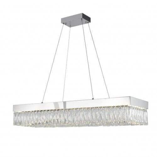 BETHEL LED CHROME LINEAR CHANDELIER FT97C40CH winnipeg