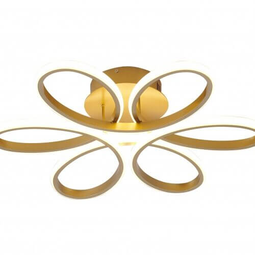 BETHEL BRASS ALUMINUM FRAME LED FLUSH MOUNT OC11F22BR calgary