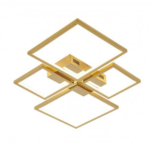 BETHEL LED GOLD STAINLESS STEEL FLUSH MOUNT TR39GD montreal