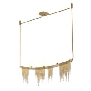 BETHEL GOLD HAIRLINE CHANDELIER DC01C54G toronto