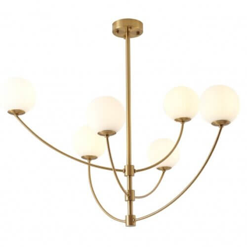 BETHEL BRASS ARMED FRAME CHANDELIER DC09C36G guelph