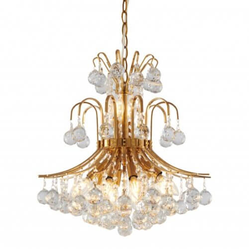 BETHEL SATIN BRASS FRAME CHANDELIER BET03C19BR vancouver