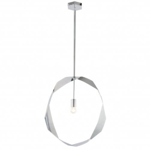 BETHEL CHROME TWISTED RING PENDANT LA40C20CH vaughan