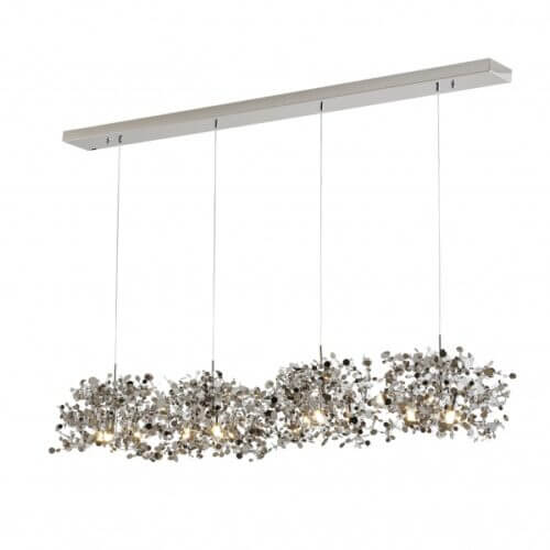 BETHEL CHROME FRAME LINEAR CHANDELIER DLS109C63S quebec city