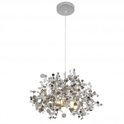BETHEL CHROME SPARKLE CONFETTI PENDANT LIGHT DLS108C15S montreal
