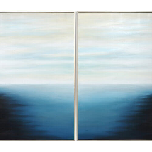 SUNPAN Below The Surface (set Of 2) Silver Floater Frame A0187 mississauga