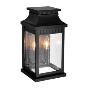 CWI LIGHTING MILFORD 2 LIGHT OUTDOOR BLACK WALL LANTERN 0418W7S-2 oakville