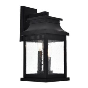 CWI LIGHTING MILFORD 3 LIGHT OUTDOOR BLACK WALL LANTERN 0418W7S-3 oakville