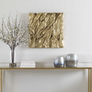 UTTERMOST RIO WOOD WALL DECOR GOLD 04327 markham