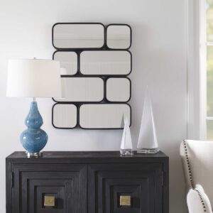 UTTERMOST CANUTE MIRROR BLACK 09774 king city