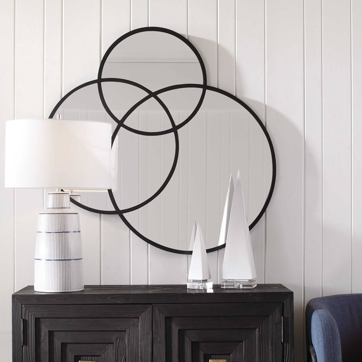 UTTERMOST DROPLET MIRROR 09804 woodbridge