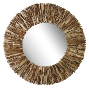 UTTERMOST TEAK BRANCH ROUND MIRROR NATURAL 09809 toronto