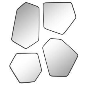 UTTERMOST LINNEAH MIRRORS BLACK SET OF FOUR 09813 ottawa