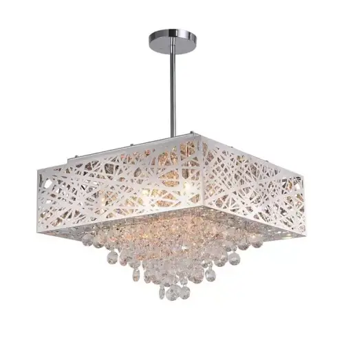 CWI LIGHTING ETERNITY 9-LIGHT CHANDELIER 1032P18-9-601-S aurora