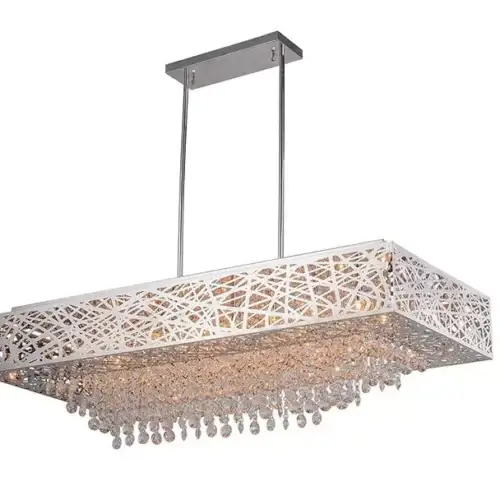 CWI LIGHTING ETERNITY 16-LIGHT LINEAR CHANDELIER 1032P46-16-601-RC kleinburg