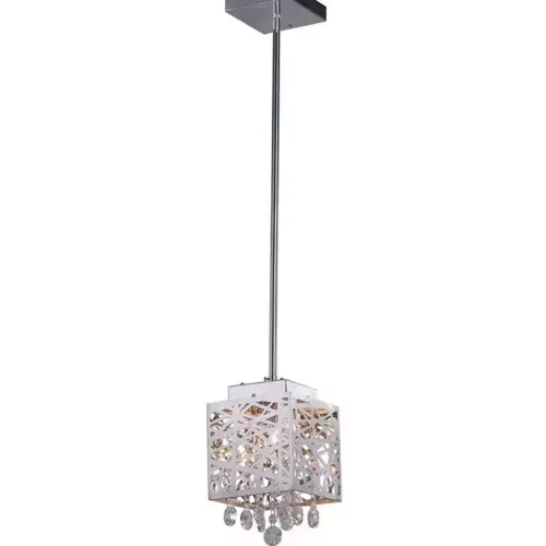 CWI LIGHTING ETERNITY 1-LIGHT PENDANT 1032P6-1-601-S erin mills