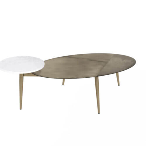 SUNPAN Tuner Coffee Table - Oval 109634 godridge