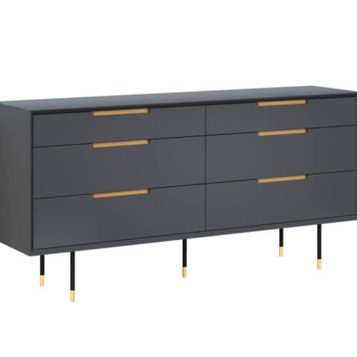 SUNPAN Danbury Dresser Slate Navy 109762 sarnia