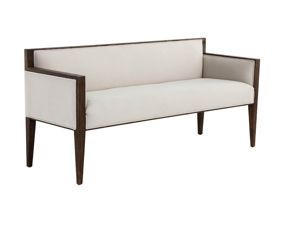 SUNPAN Babel Bench Cube Mist Grey 109806 godridge