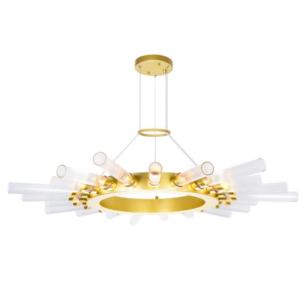 CWI LIGHTING COLLAR 21-LIGHT CHANDELIER 1121P38-21-602 caledon