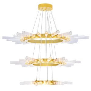 CWI LIGHTING COLLAR 63-LIGHT CHANDELIER 1121P48-63-602 king city