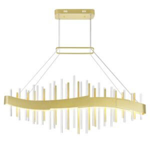 CWI LIGHTING MILLIPEDE LED LINEAR CHANDELIER 1245P40-602 sarnia