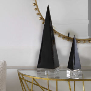 UTTERMOST GREAT PYRAMIDS BLACK SET OF TWO 18007 vancouver