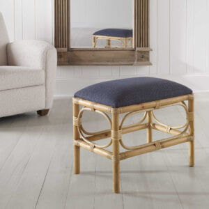 UTTERMOST LAGUNA SMALL BENCH NAVY 23667 laval