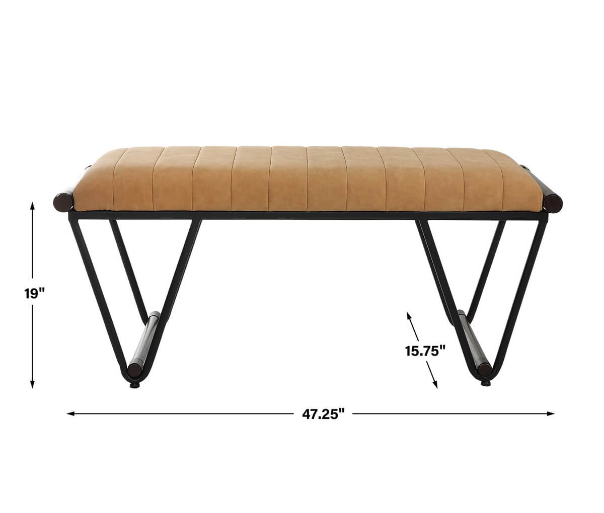 UTTERMOST WOODSTOCK BENCH 23679 newmarket