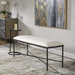 UTTERMOST AVENHAM BENCH 23688 halifax