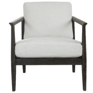 UTTERMOST BRUNEI ACCENT CHAIR WHITE 23696 woodbridge