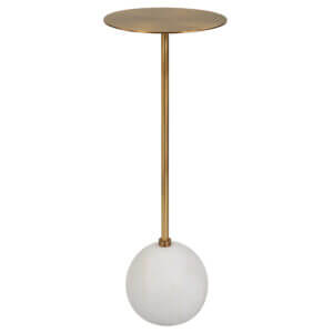 UTTERMOST GIMLET DRINK TABLE WHITE 25216 toronto