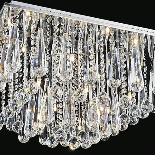 CWI LIGHTING BRIANNA 12-LIGHT FLUSH MOUNT 5035C24C-S newmarket