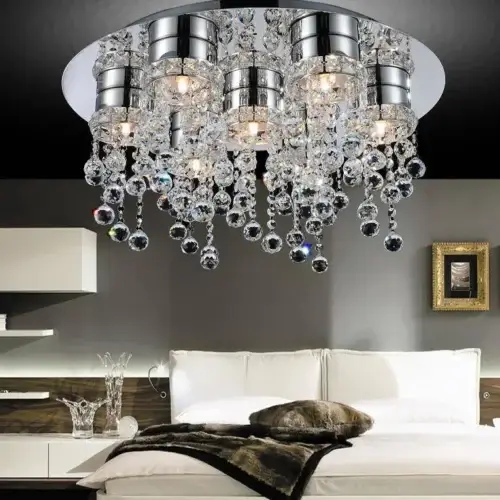 CWI LIGHTING MONICA 7-LIGHT FLUSH MOUNT 5072C24C-R winnipeg