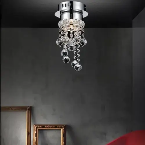 CWI LIGHTING MONICA 1-LIGHT FLUSH MOUNT 5072C6C-R edmonton