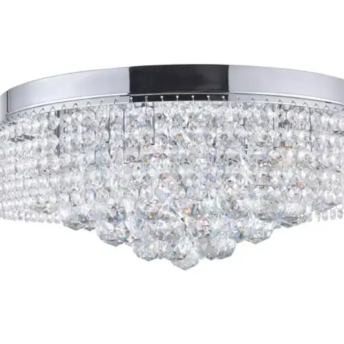 CWI LIGHTING CASCADE 8-LIGHT FLUSH MOUNT 5424C18C king city